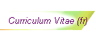 Curriculum Vitae (fr)