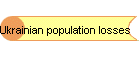 Ukrainian population losses
